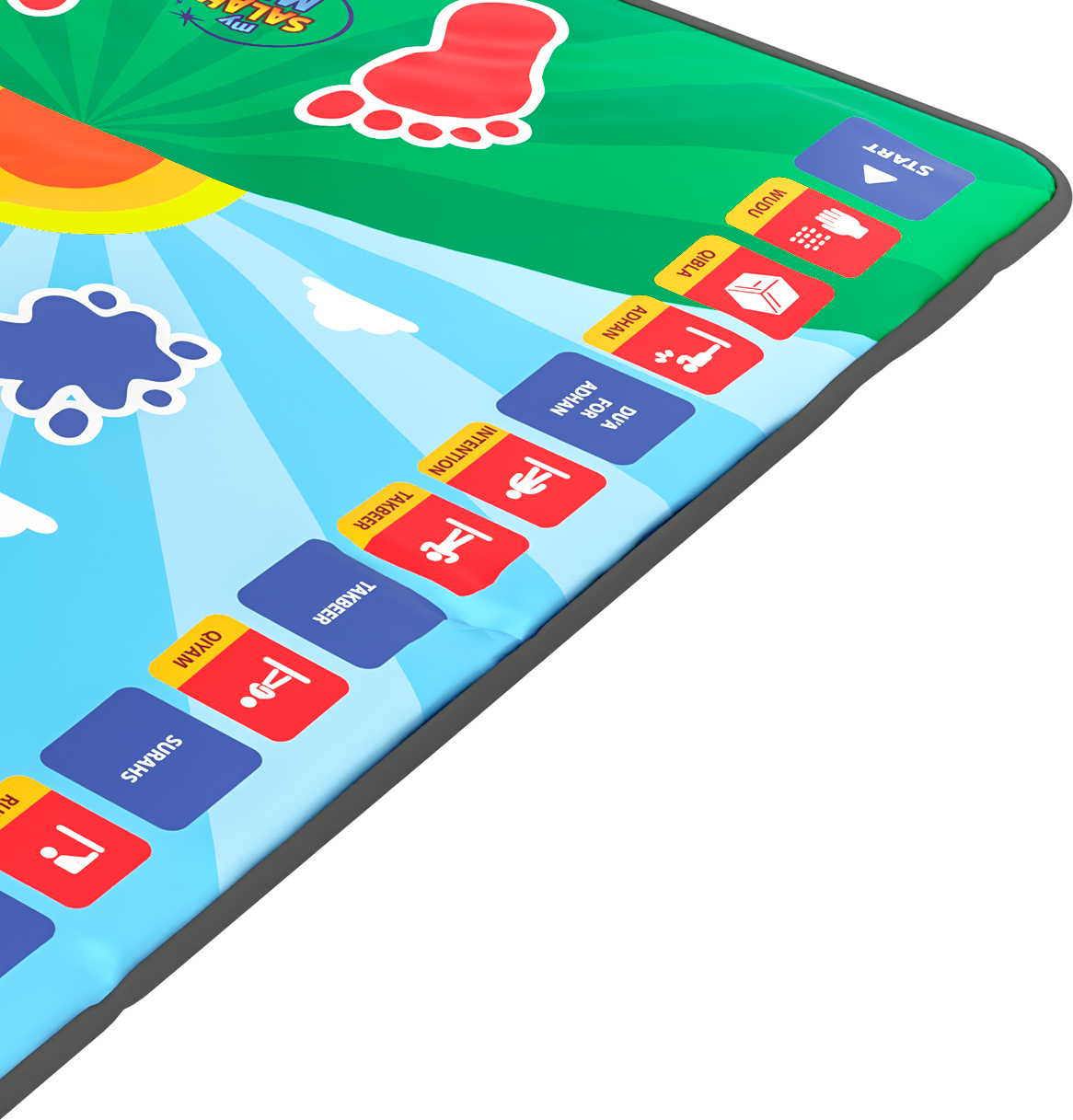 My Salah Mat Smart Interactive Kids Prayer Mat | 2025 Version with Salah Translation