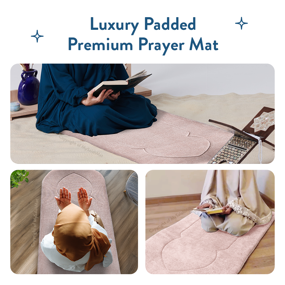 Luxury Rose Arch Premium Padded Prayer Mat