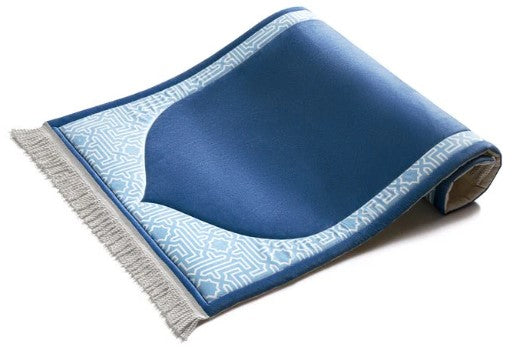 Padded Kids Prayer Mat | Classic Blue Design