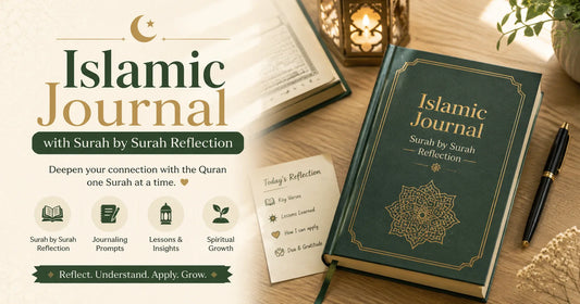 Islamic journal with Surah by Surah reflection