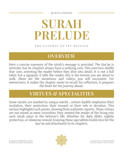 Surah Prelude
