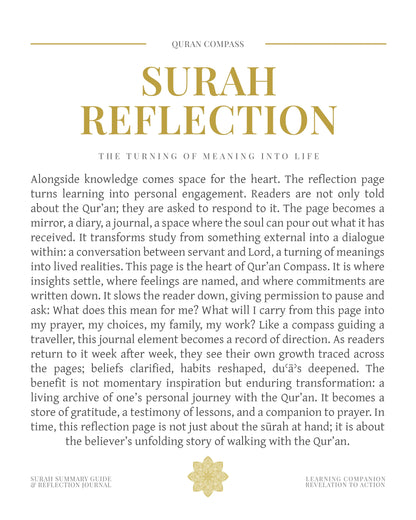 Surah Reflection 
