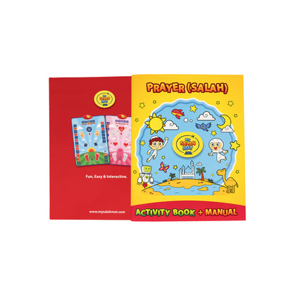 My Salah Mat Smart Interactive Kids Prayer Mat | Pink Version with Salah Translation