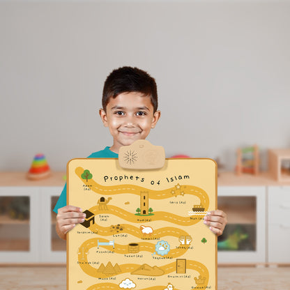 Interactive Prophets of Islam Wall Art | Educational & Touch-Sensitive