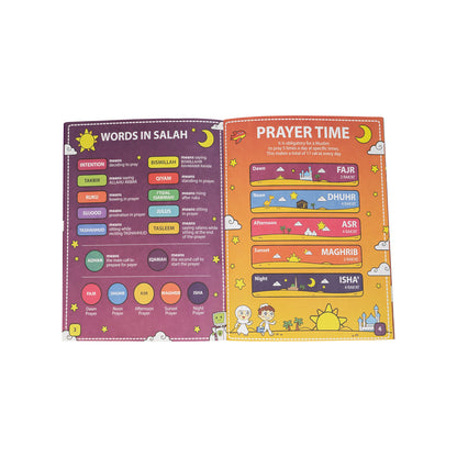 My Salah Mat Smart Interactive Kids Prayer Mat | Pink Version with Salah Translation