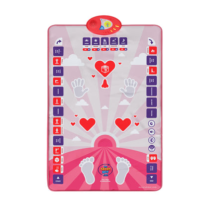 My Salah Mat Smart Interactive Kids Prayer Mat | Pink Version with Salah Translation