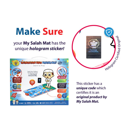 My Salah Mat Smart Interactive Kids Prayer Mat | With Salah Translation