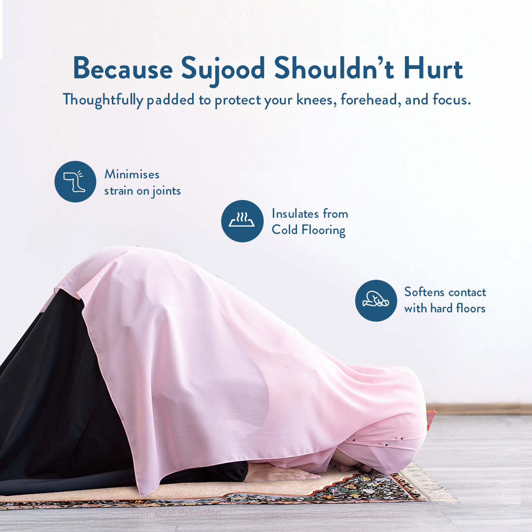 Andalus Flowers Padded Prayer Mat