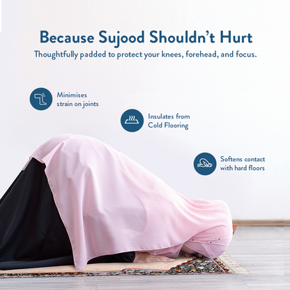 Andalus Flowers Padded Prayer Mat