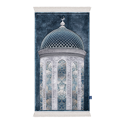 Crystal Dome Design Padded Prayer Mat