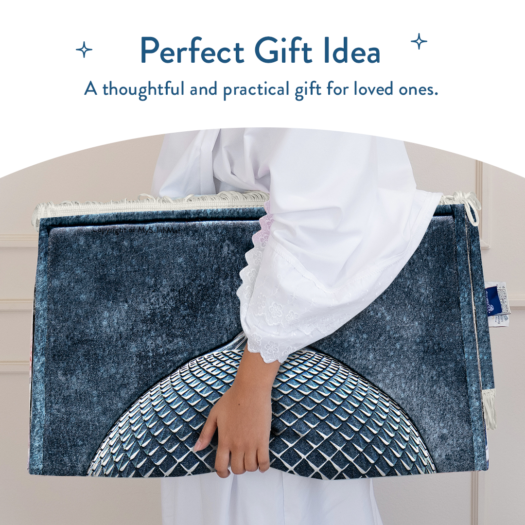 Crystal Dome Design Padded Prayer Mat