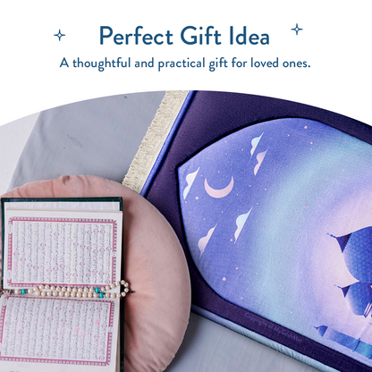 Kids Premium Padded Prayer Mat | Twilight Masjid Design