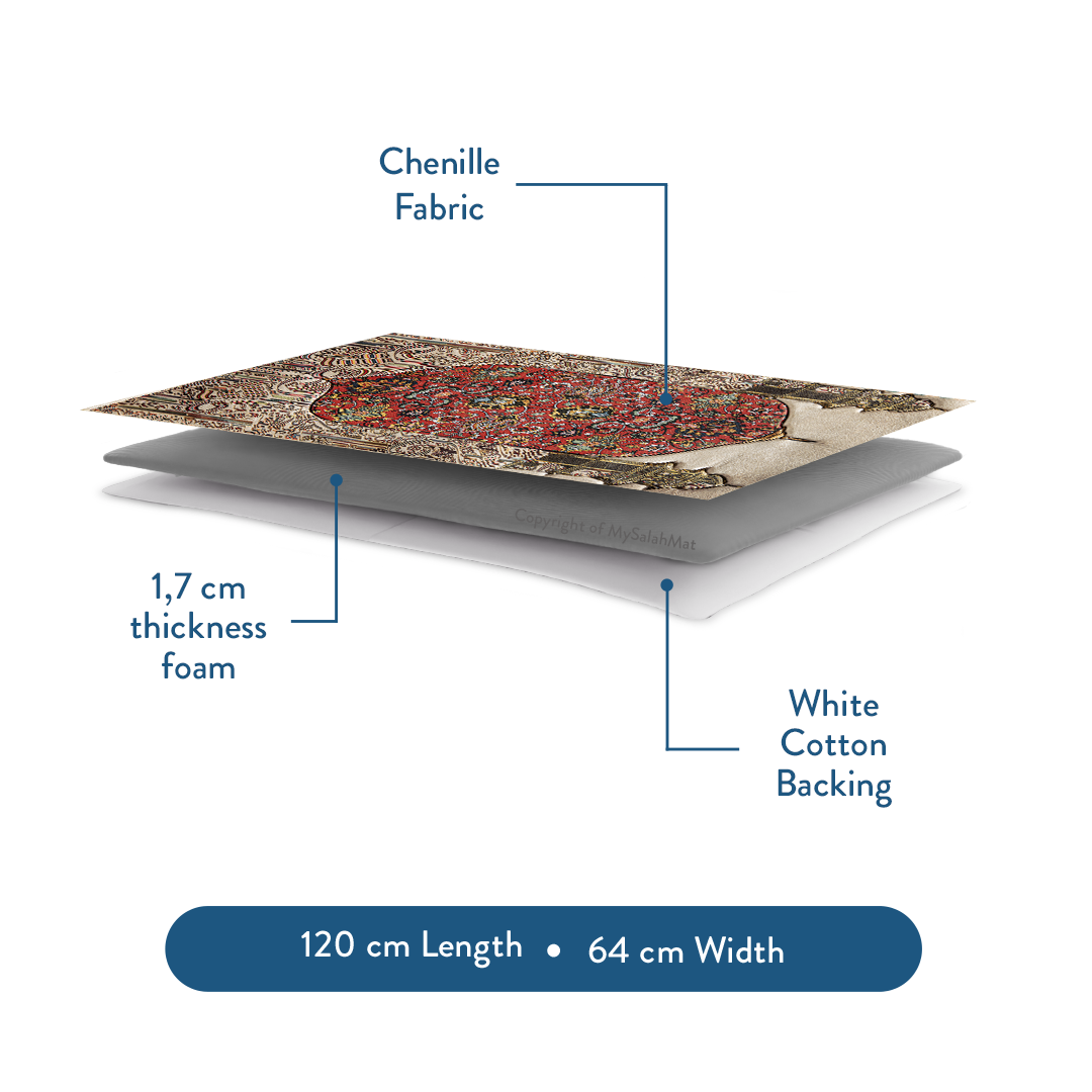 Adult Premium Padded Prayer Mat