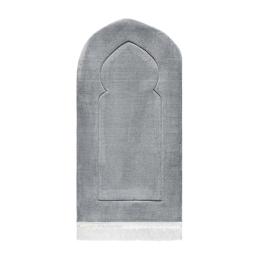 Premium Luxury Coal Arch Prayer Mat 