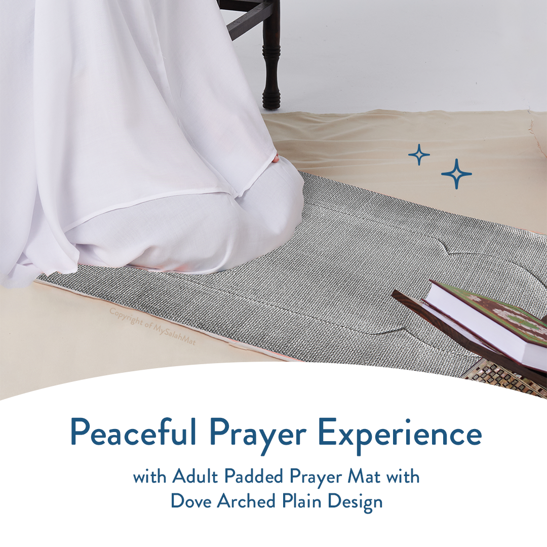 Premium Luxury Coal Arch Prayer Mat 