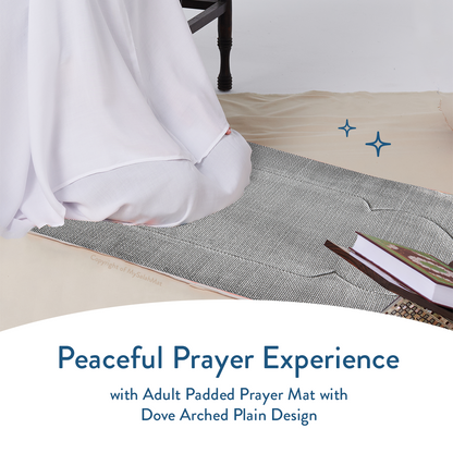 Premium Luxury Coal Arch Prayer Mat 