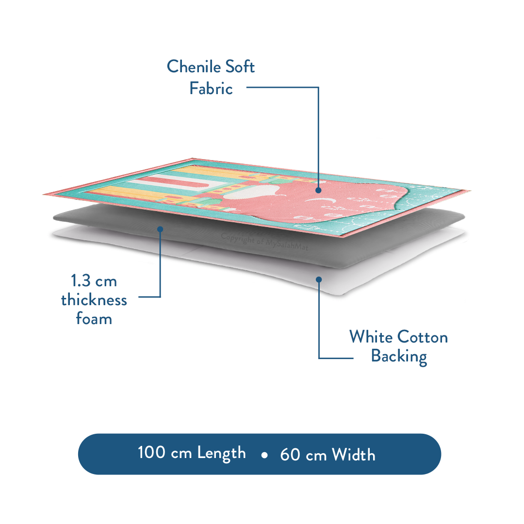 Kids Premium Padded Prayer Mat