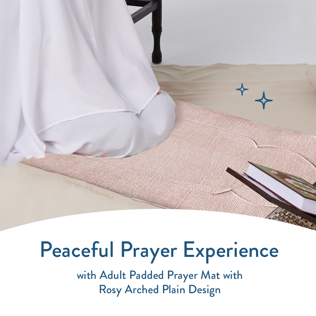Luxury Rose Arch Premium Padded Prayer Mat
