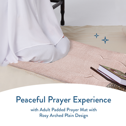 Luxury Rose Arch Premium Padded Prayer Mat