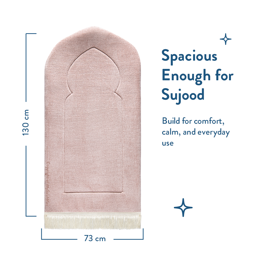 Luxury Rose Arch Premium Padded Prayer Mat