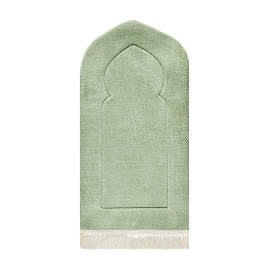  Premium Luxury Sage Arch Padded Prayer Mat 