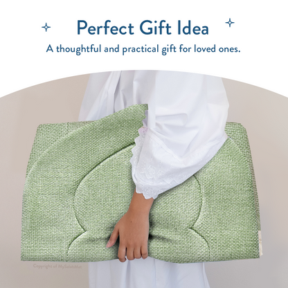  Premium Luxury Sage Arch Padded Prayer Mat 