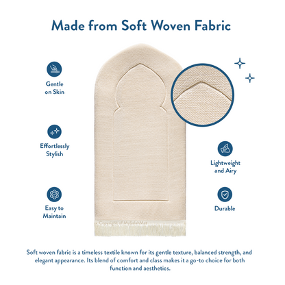 Adult Luxury Sand Arch  Prayer Mat 