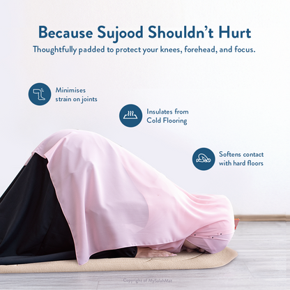 Adult Luxury Sand Arch  Prayer Mat 