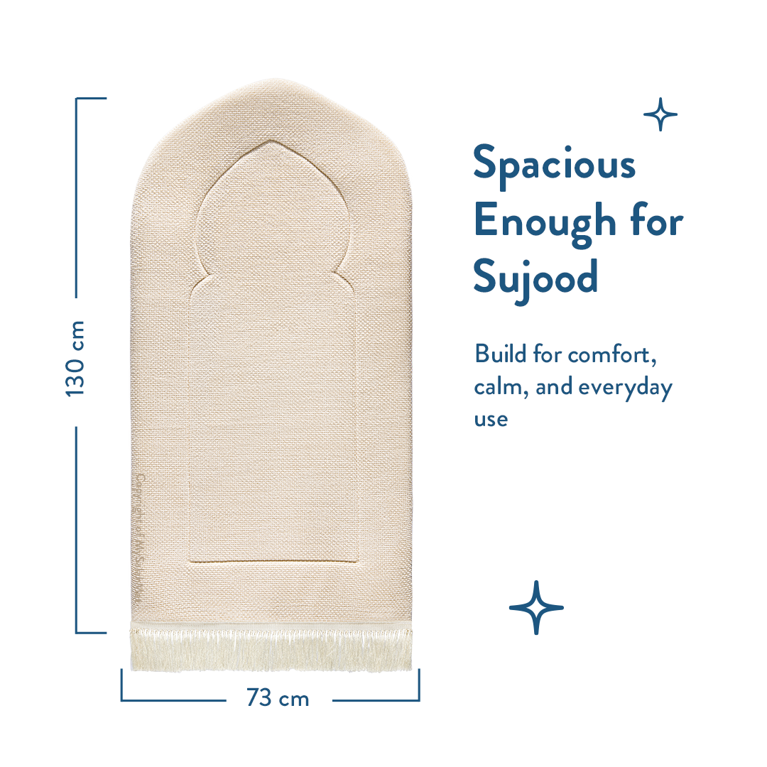 Adult Luxury Sand Arch  Prayer Mat 