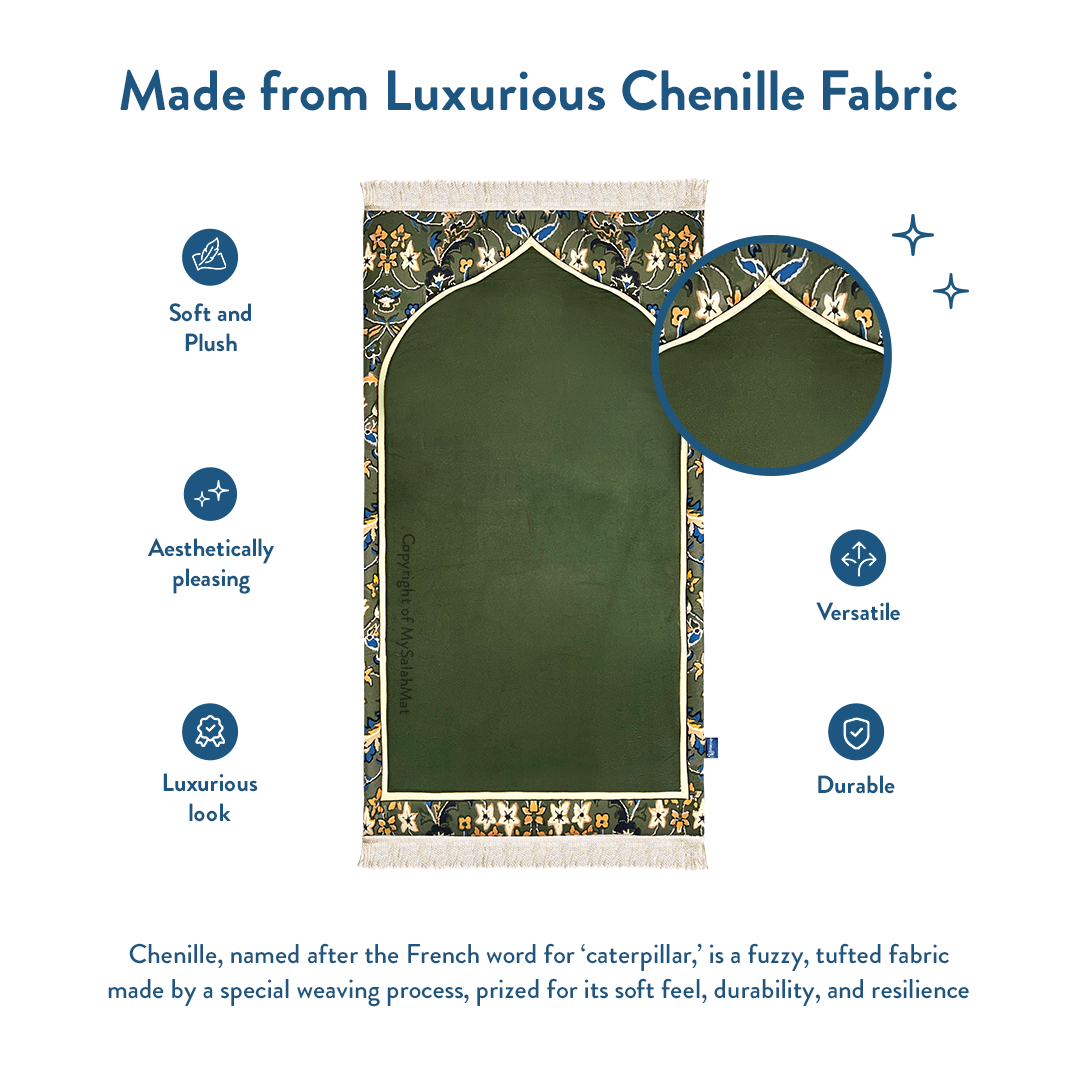 Madinah Elegance Padded Prayer Mat