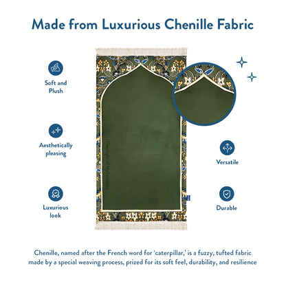 Madinah Elegance Padded Prayer Mat