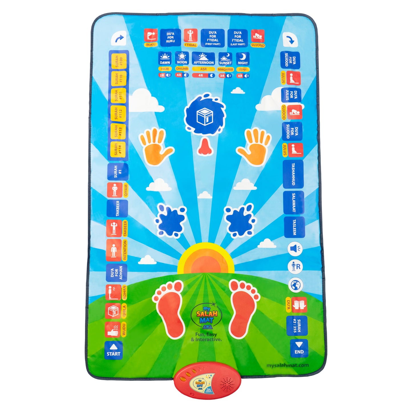 My Salah Mat- Kids Interactive Prayer Mat