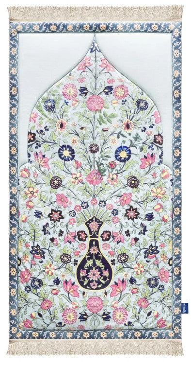 Adult Premium Padded Prayer Mat | Spring Blossoms Design
