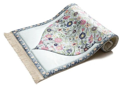 Adult Premium Padded Prayer Mat | Spring Blossoms Design