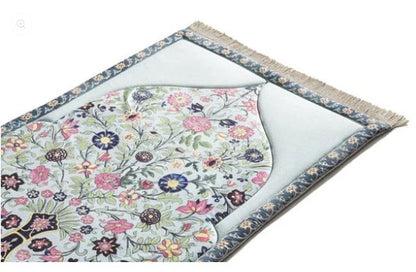 Adult Premium Padded Prayer Mat | Spring Blossoms Design