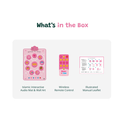 Women in Islam Interactive Wall Art | Audio Learning Mat
