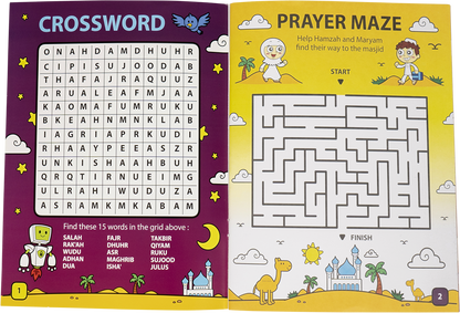 My Salah Mat Smart Interactive Kids Prayer Mat | 2025 Version with Salah Translation