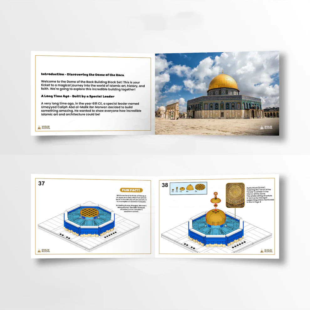 Al Aqsa - Islamic Building Blocks Set Dome Of The Rock